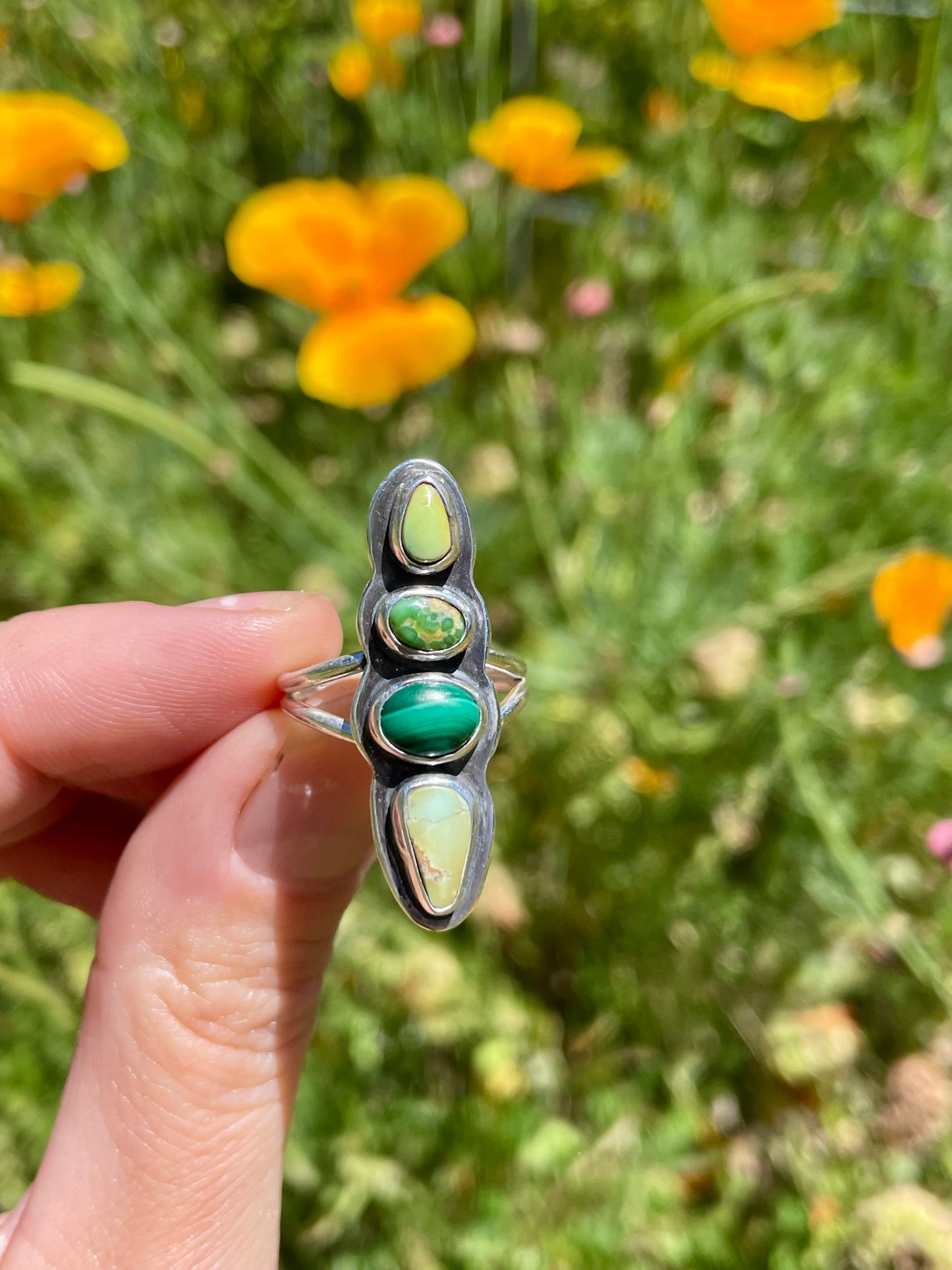 Multi stone ring size 6.5