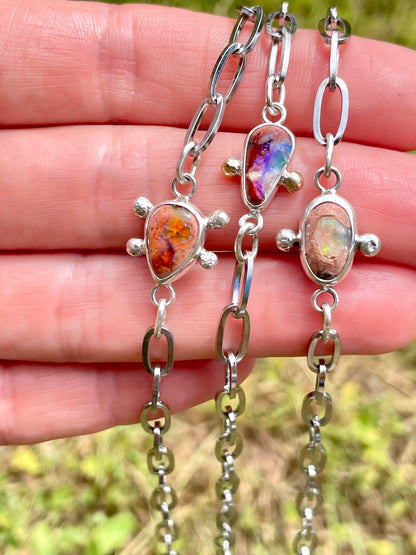 Mexican Fire Opal Bracelet 2