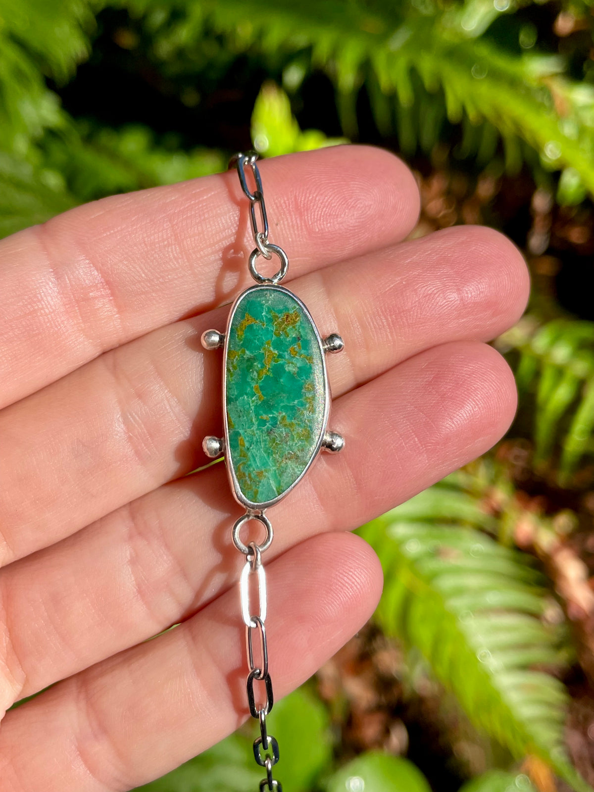 Royston Turquoise Chain Bracelet