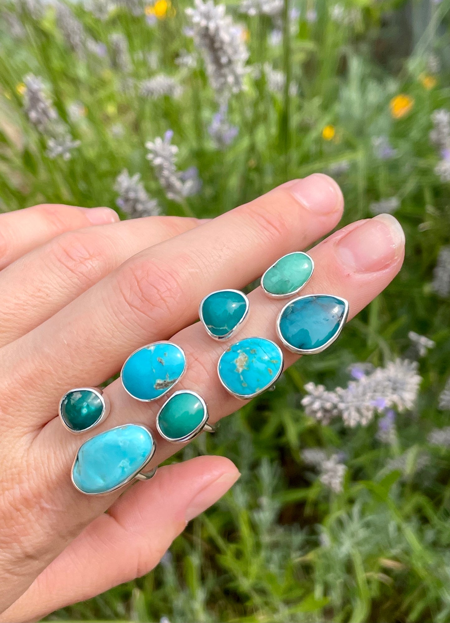 Turquoise Split Ring