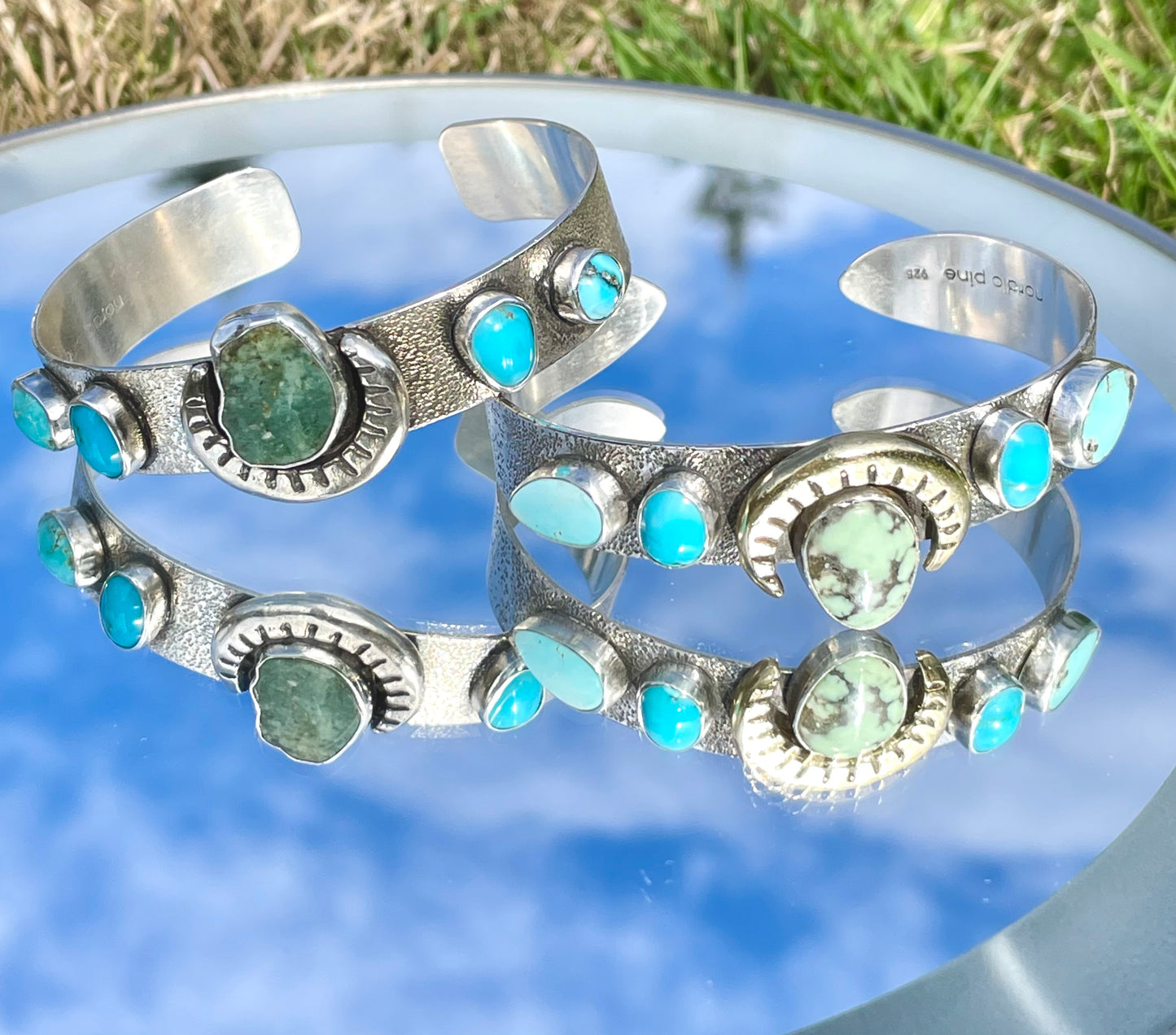 Wide Turquoise Statement Cuff