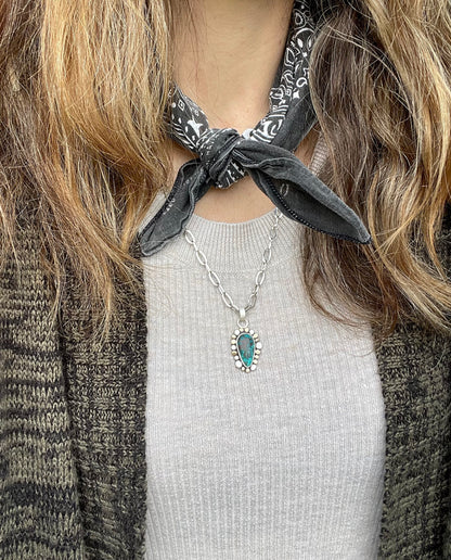 Chrysocolla Bloom Necklace