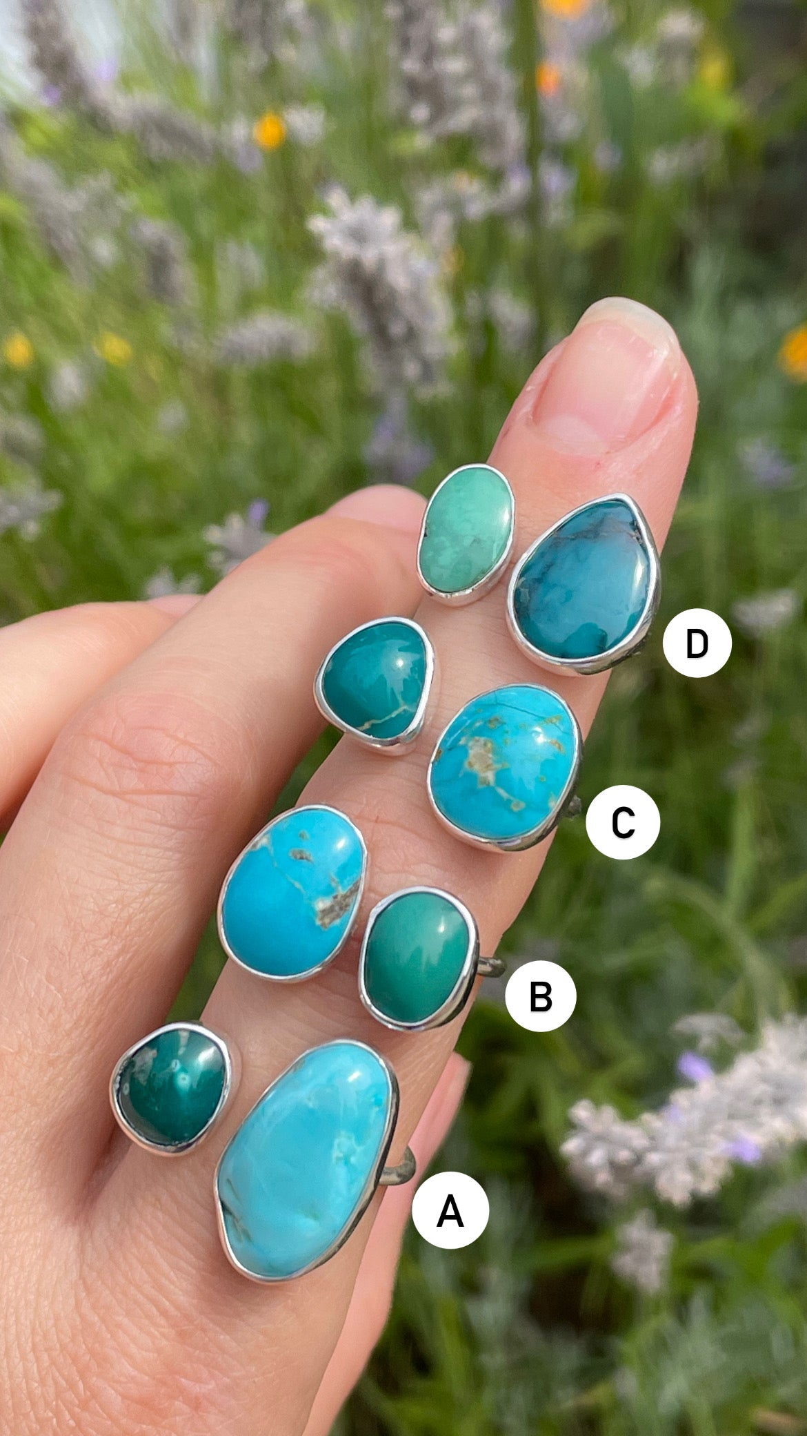 Turquoise Split Ring