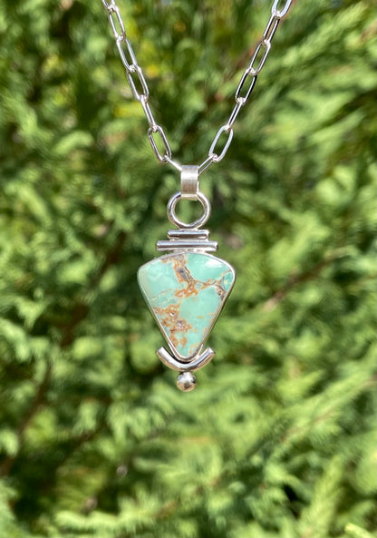 Variscite Pendulum Necklace