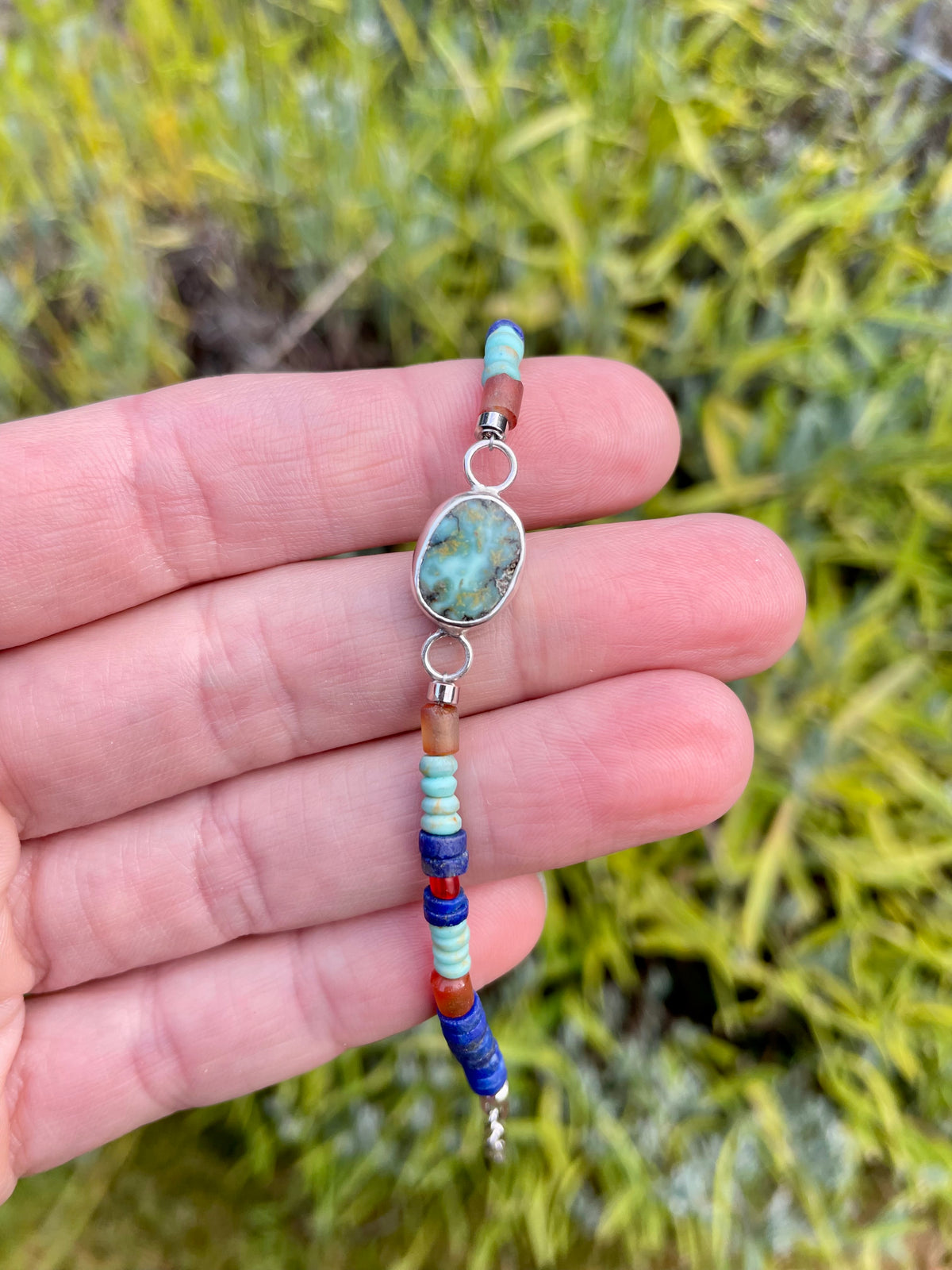 Variscite beaded bracelet 2
