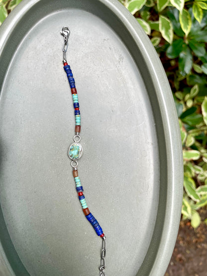 Variscite beaded bracelet 2