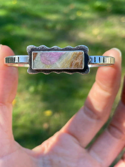 Nevada mined Variscite Cuff