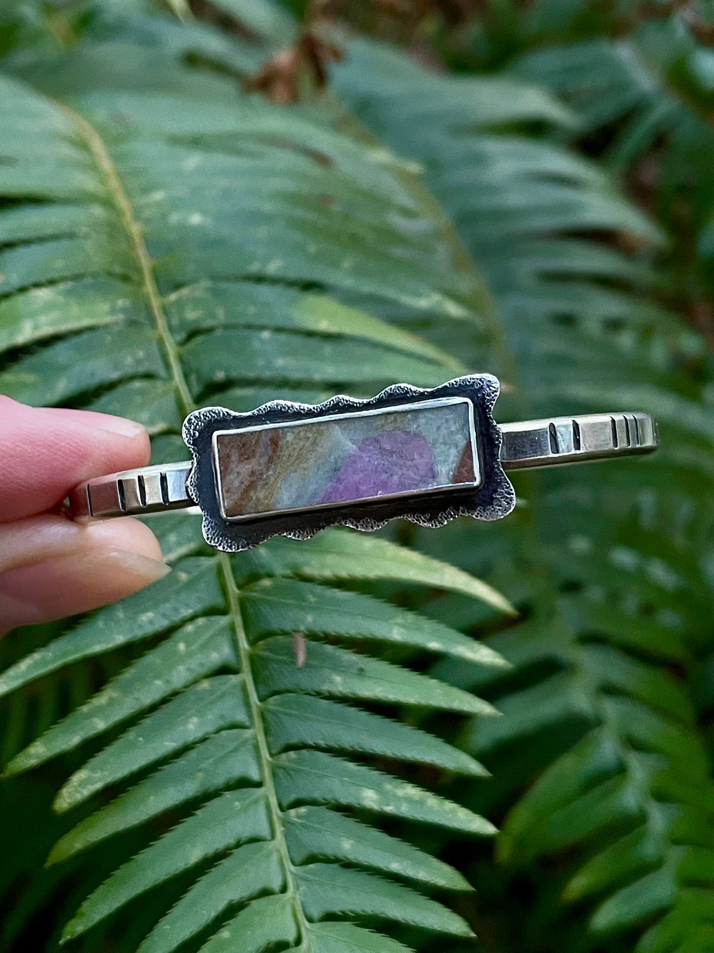 Nevada mined Variscite Cuff