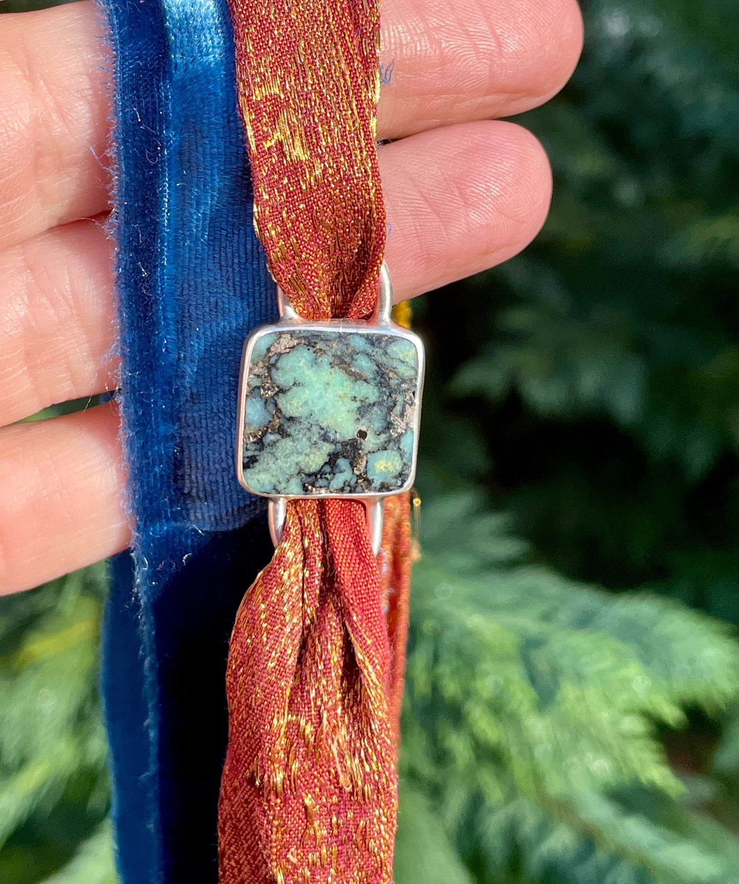 Saguaro Variscite - Wrap Around Stone Charm