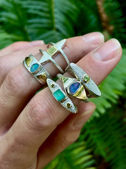 Turquoise inlay Ring