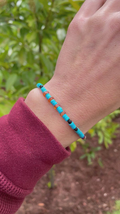 Beaded Turquoise Bracelet 3