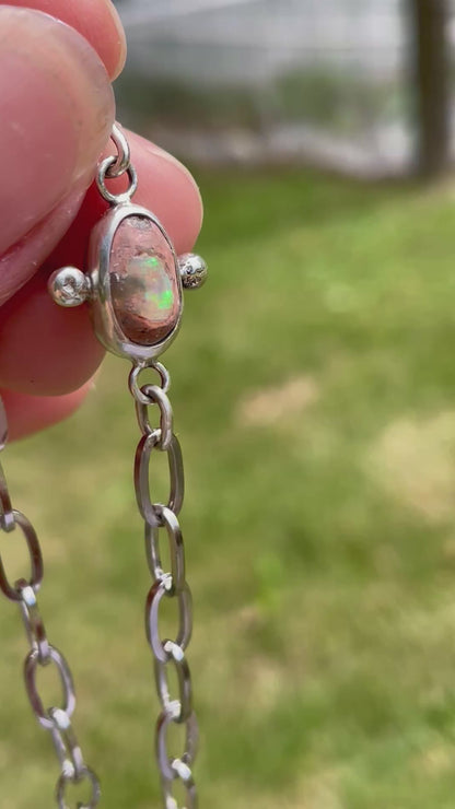 Mexican Fire Opal Bracelet 3
