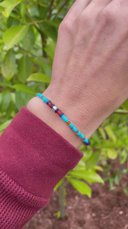 Beaded Turquoise Bracelet 1