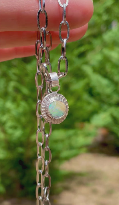 Recycled Australian Opal Pendant 3