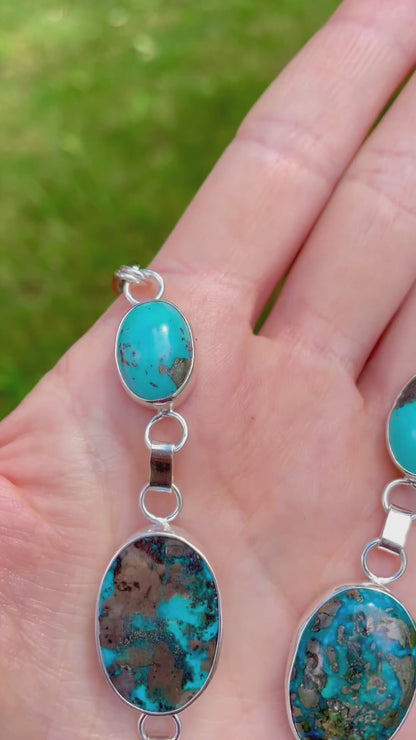 Five Stone Statement Necklace