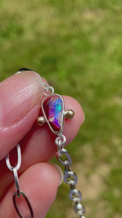 Mexican Fire Opal Bracelet 2