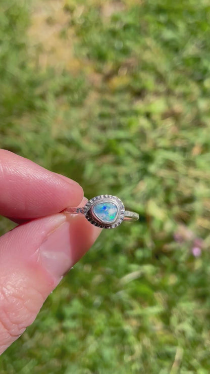 Australian Opal Ring Size 6.5