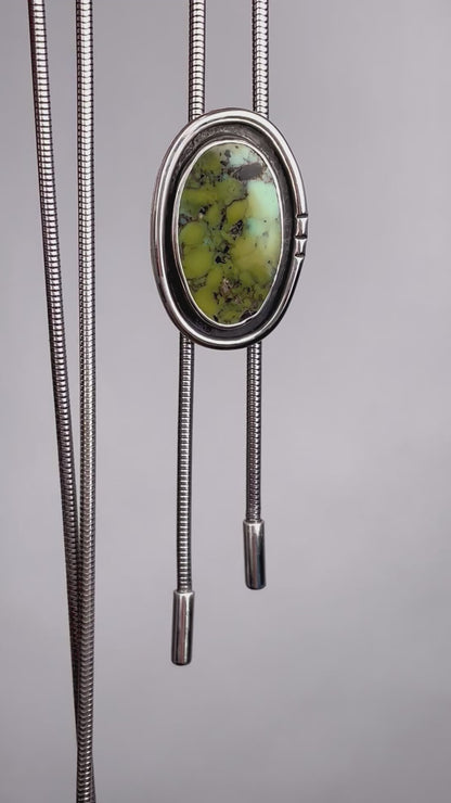 Variscite Chain Bolo