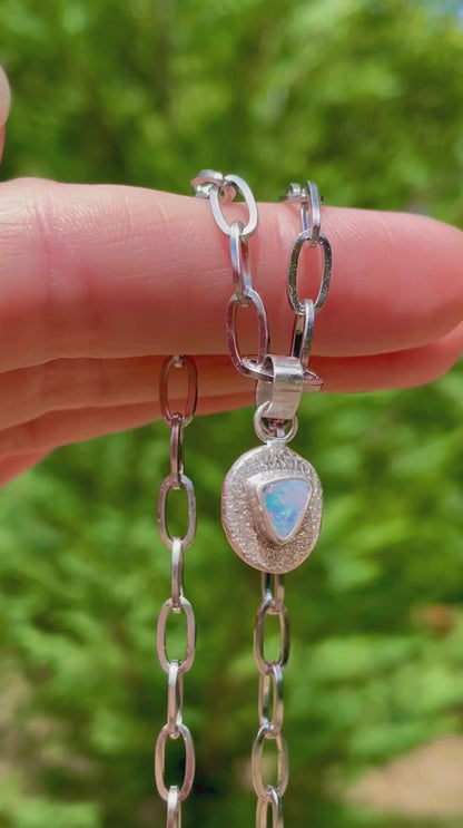 Recycled Australian Opal Pendant 4