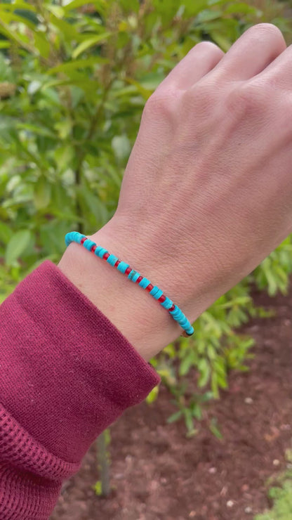 Beaded Turquoise Bracelet 2