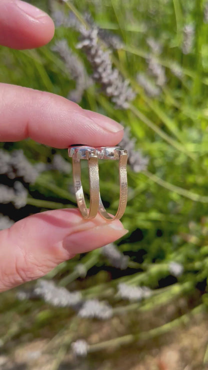 Golden Gem Collector Ring Size 8.5