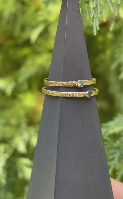 Gold and Sapphire Ring