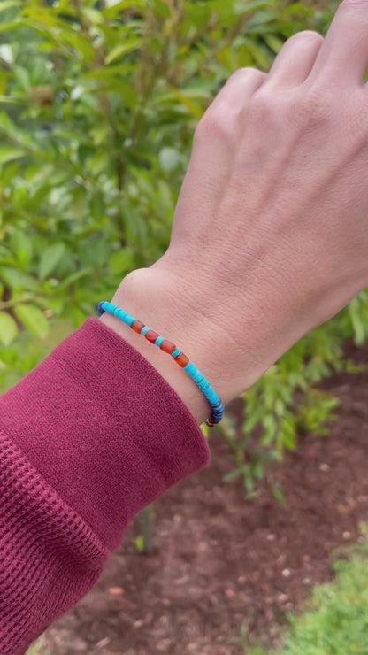 Beaded Turquoise Bracelet 7