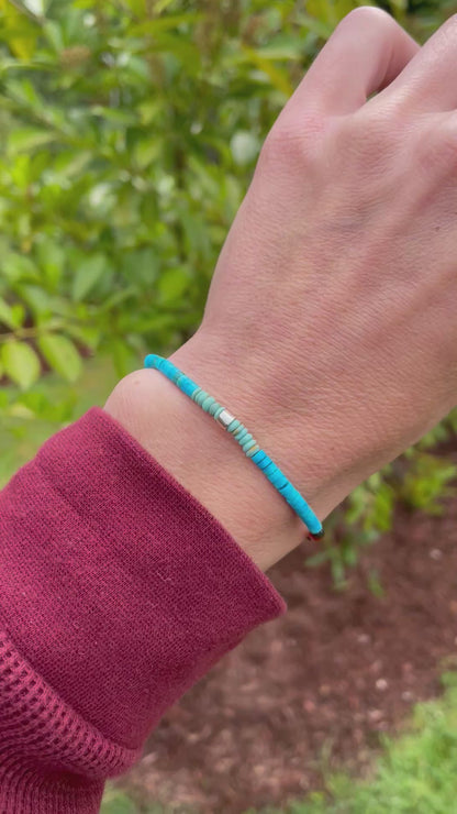 Beaded Turquoise Bracelet 4