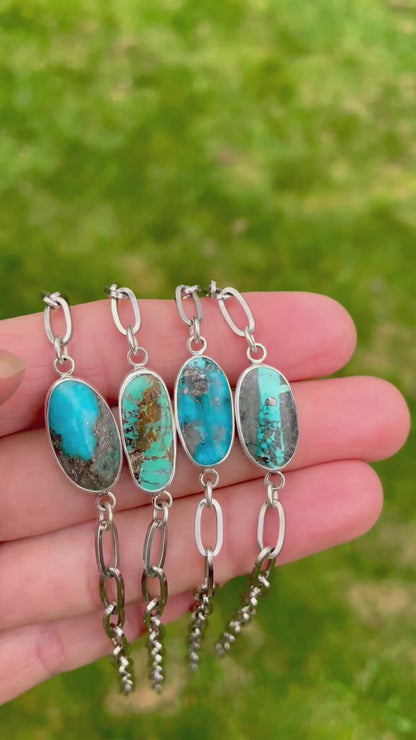 Turquoise Chain Bracelet 4