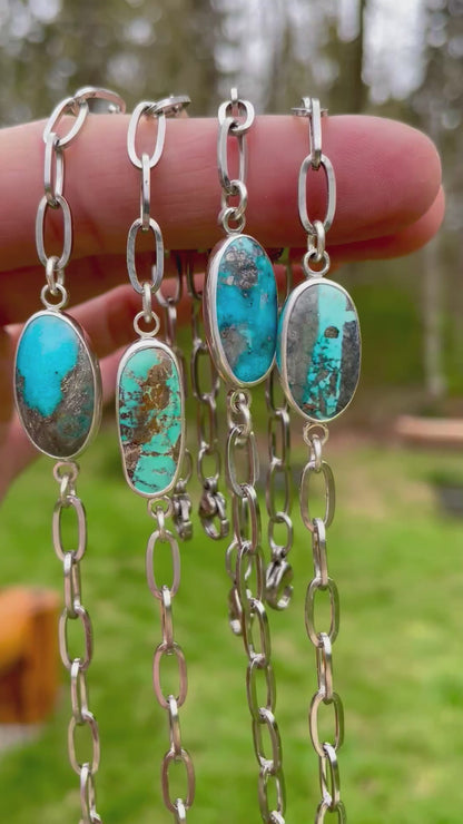 Turquoise Chain Bracelet 4