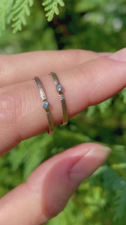 Gold and Sapphire Ring