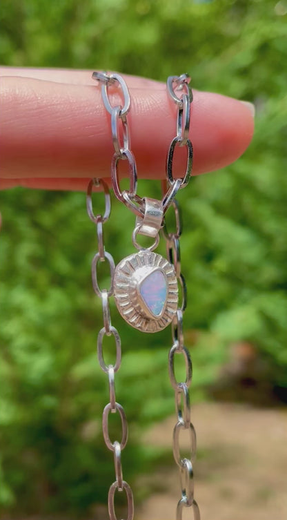 Recycled Australian Opal Pendant 2