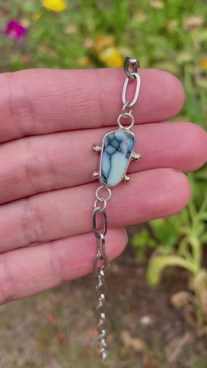 Variscite Chain Bracelet