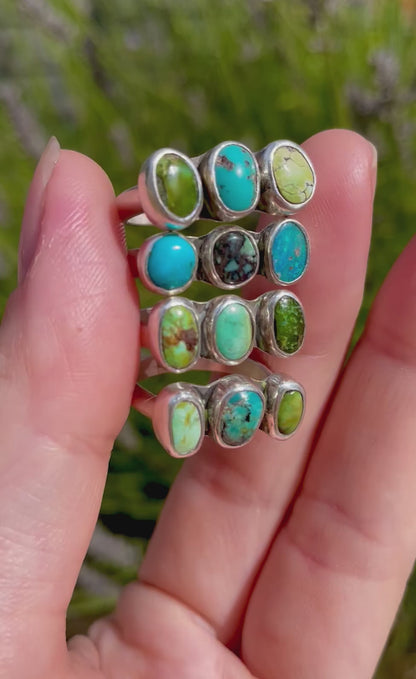 Turquoise collectors ring size 7