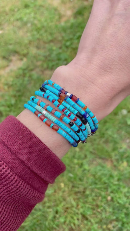 Beaded Turquoise Bracelet 2
