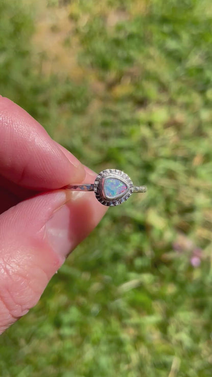 Australian Opal Ring Size 6